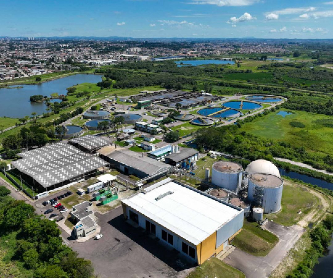 Sanepar é finalista em prêmio nacional de biogás com a Usina da ETE Belém 