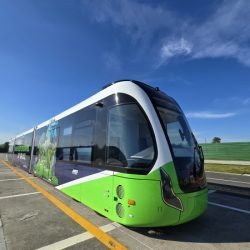 Paraná inicia instalação de ímãs que vão guiar o Bonde Urbano Digital nesta quinta