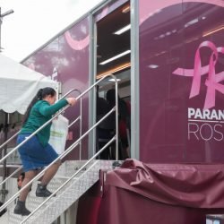 Carreta Saúde da Mulher chega à última parada do trajeto e atenderá Morretes e região