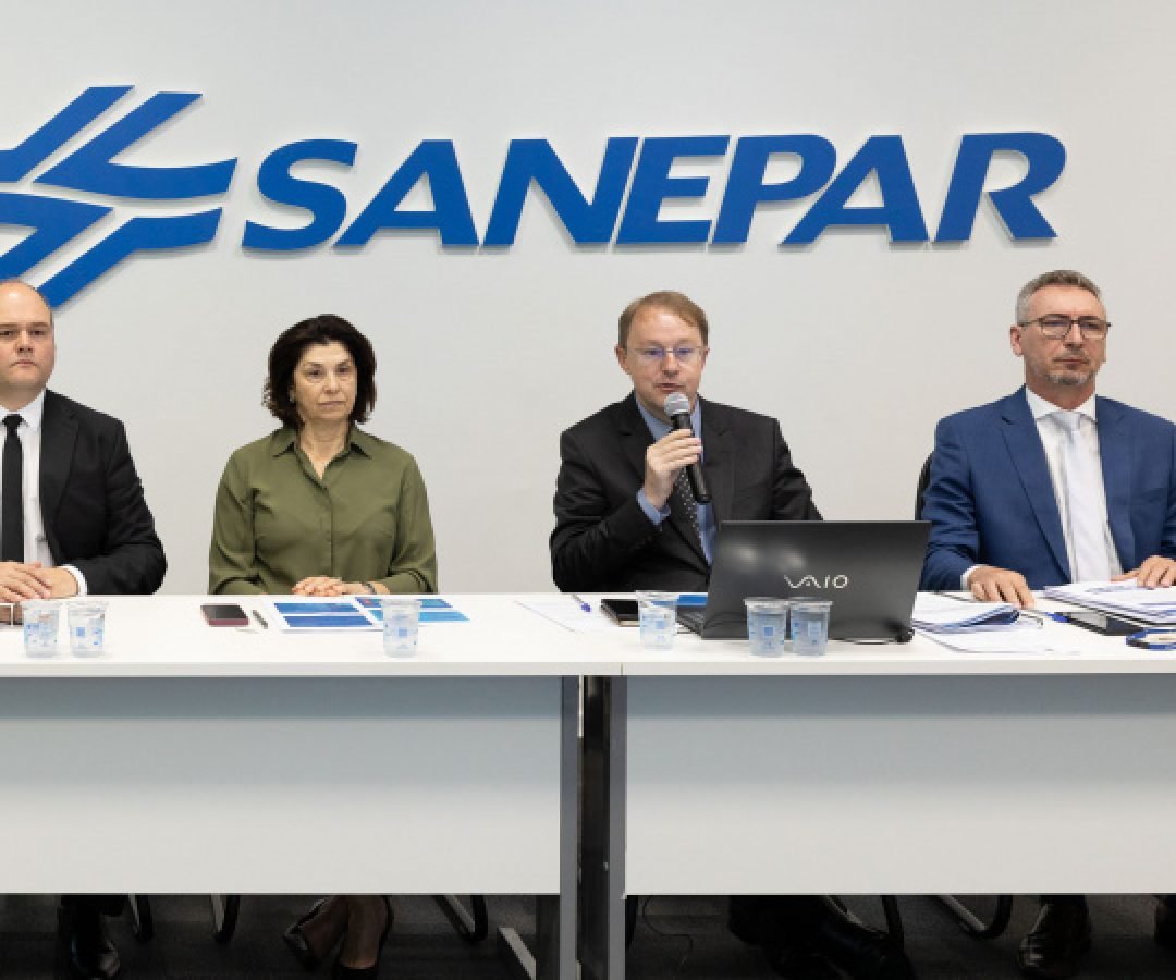 Com R$ 765 milhões em obras, Sanepar apresenta resultados do 3º trimestre