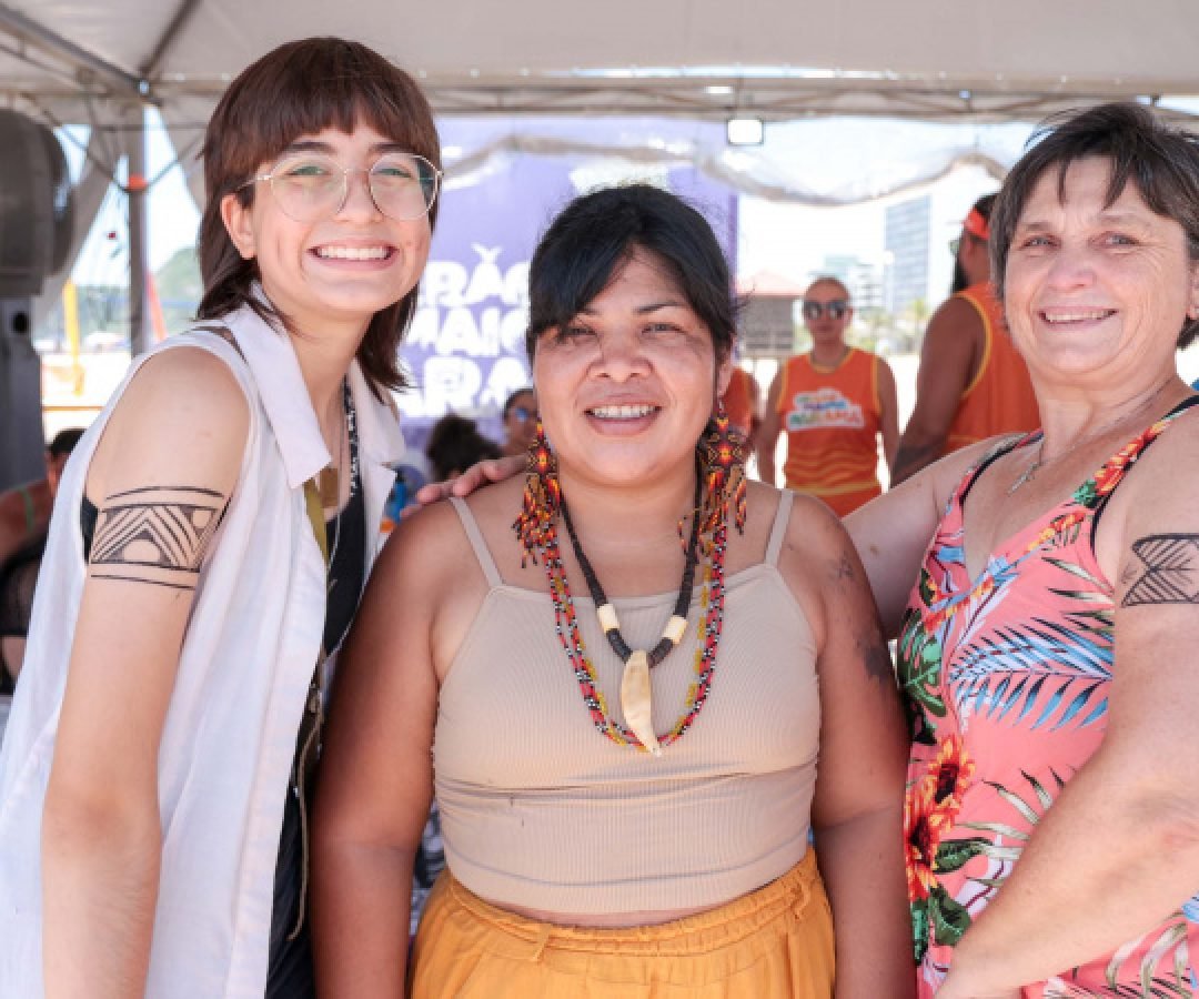 Verão Maior Paraná: oficina de pinturas corporais valoriza cultura indígena no Litoral