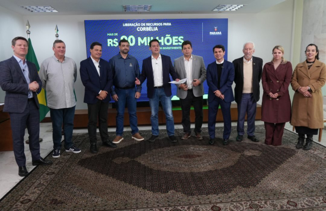 Ratinho Junior confirma R$ 363 milhões para 10 cidades em sete regiões do Estado