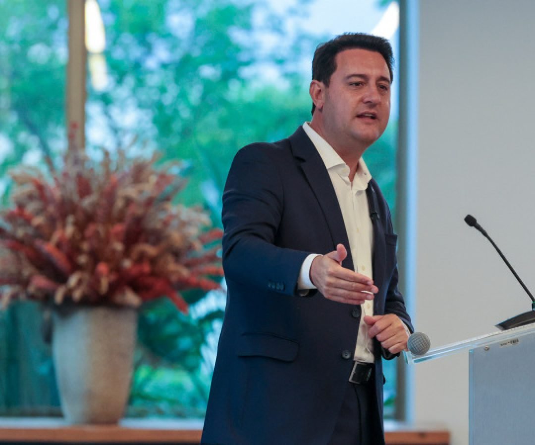 Governador apresenta estratégia de infraestrutura e industrialização a executivos em São Paulo