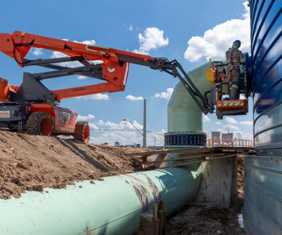 Sanepar faz obras estratégicas em Curitiba nesta terça para ampliar abastecimento