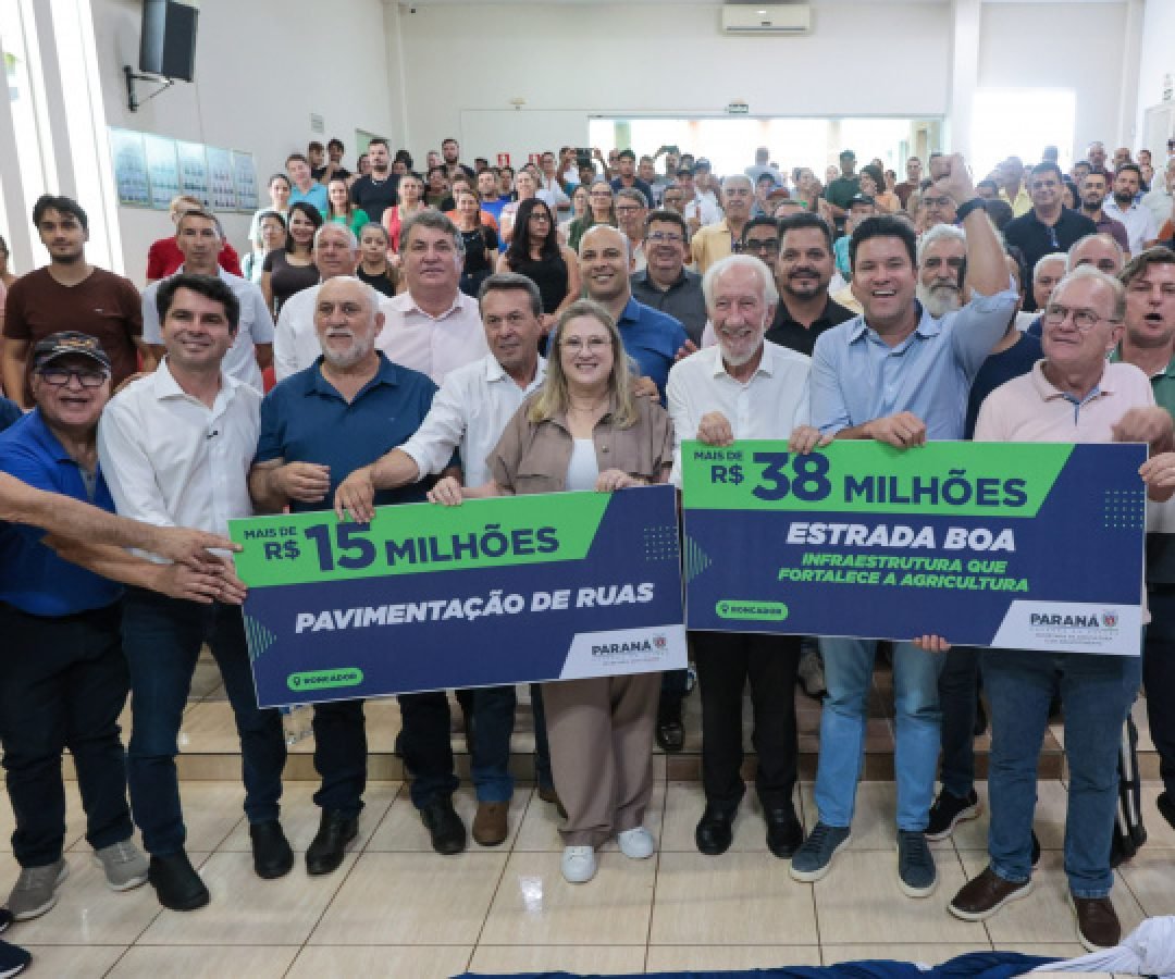 Estado libera R$ 49,9 milhões para pavimentar ruas urbanas e estradas rurais de Roncador