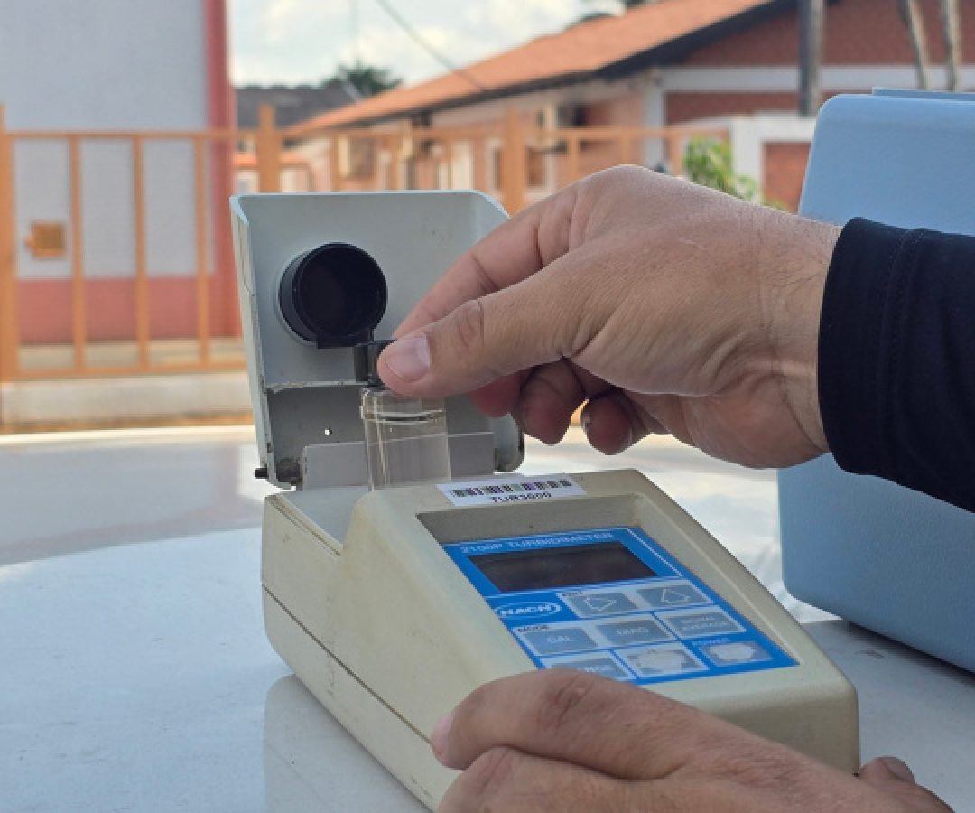 Sanepar inicia testes da adutora que transportará água do Rio Tibagi para Rolândia