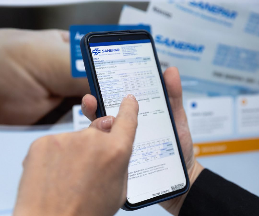 Sanepar atinge marca de 2,1 milhões de folhas de papel poupadas com Fatura Digital
