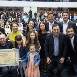 Na Alep, governador participa da entrega do título de Cidadão Benemérito a José Luiz Scroccaro