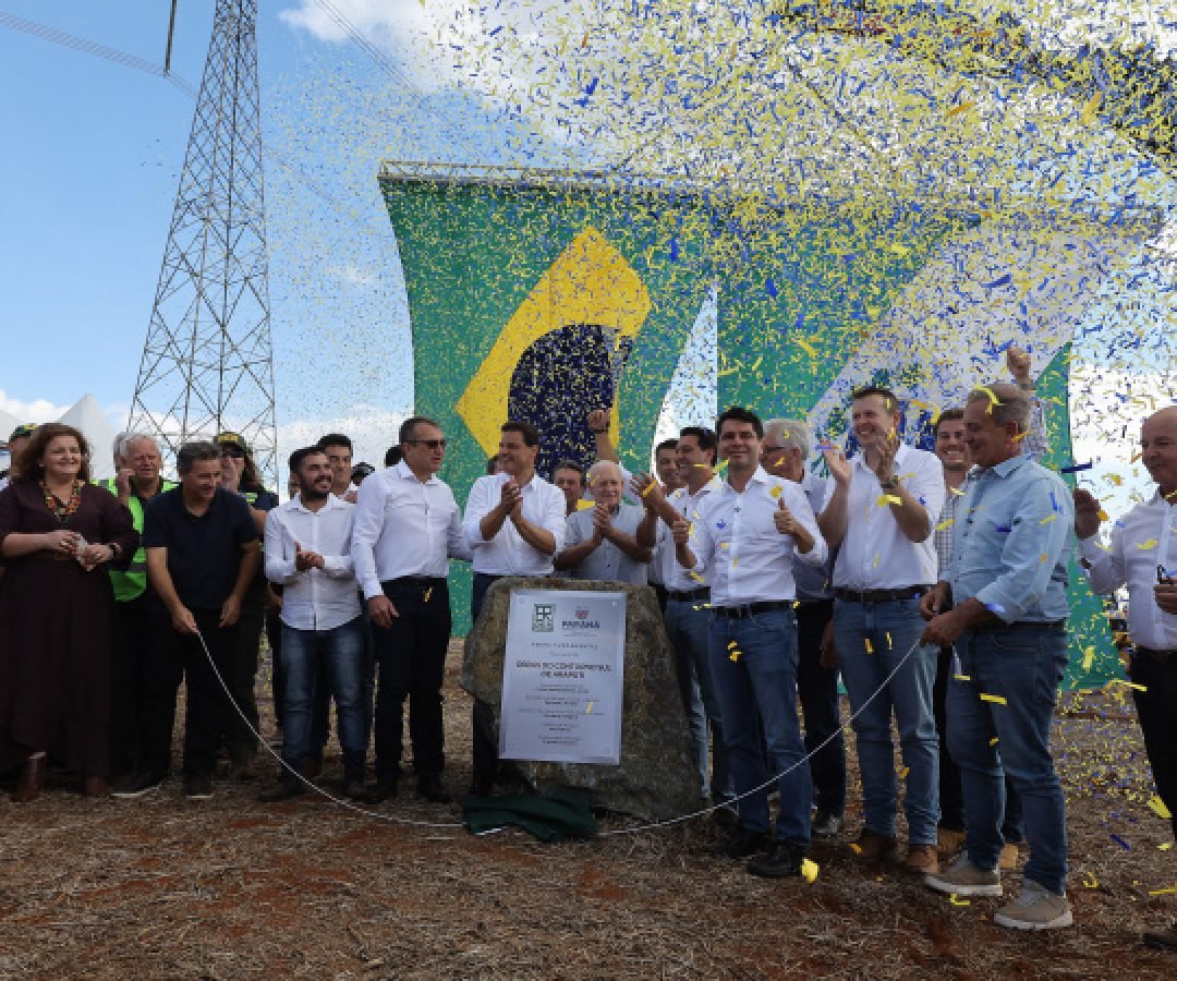 Ratinho Junior lança obras do Contorno Sul de Arapoti em parceria com a Klabin