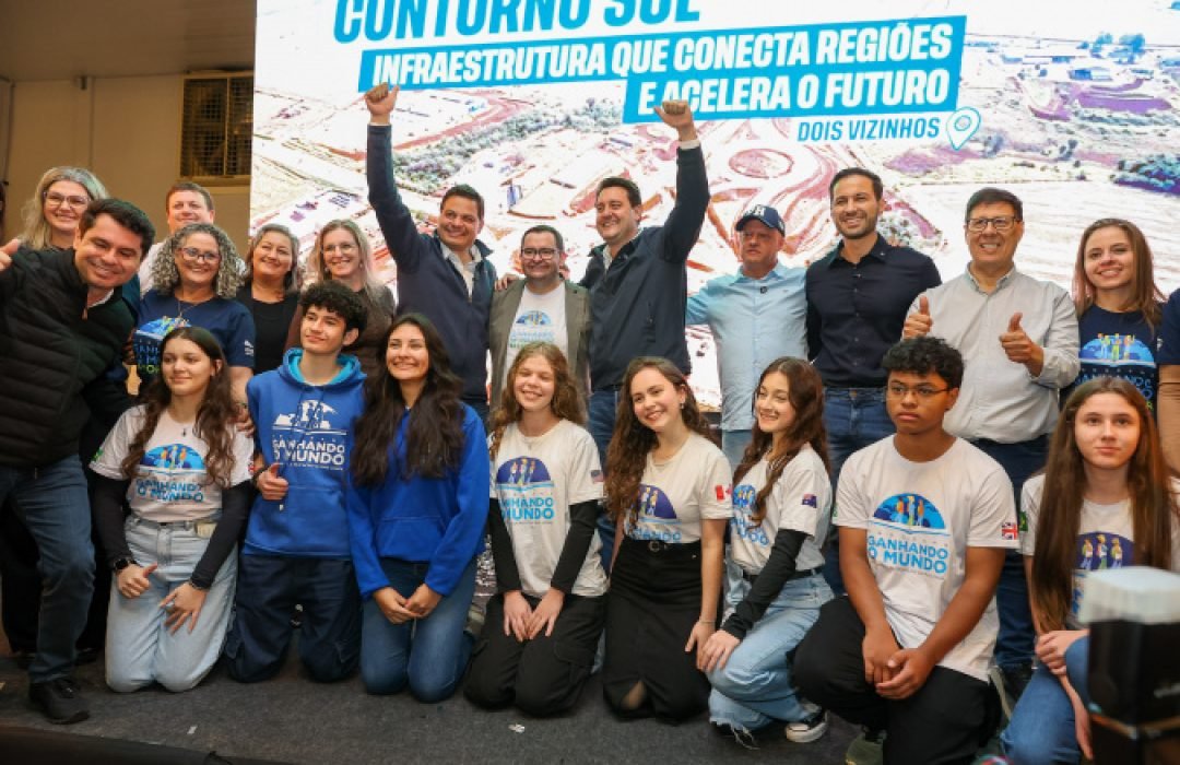 R$ 179 milhões: Ratinho Junior autoriza Contorno Sul de Dois Vizinhos, maior obra da história da cidade