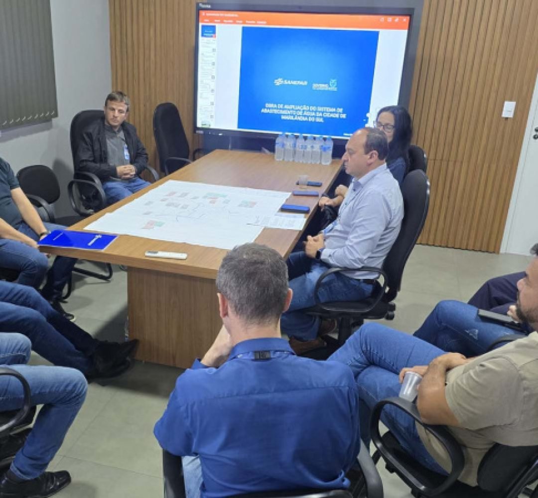 Sanepar detalha obra que vai triplicar o abastecimento de água em Marilândia do Sul