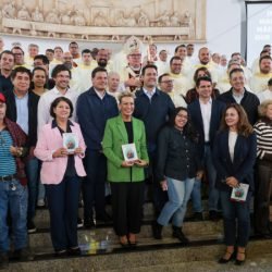 Governador Ratinho Junior participa da festa do Sagrado Coração de Jesus em Londrina