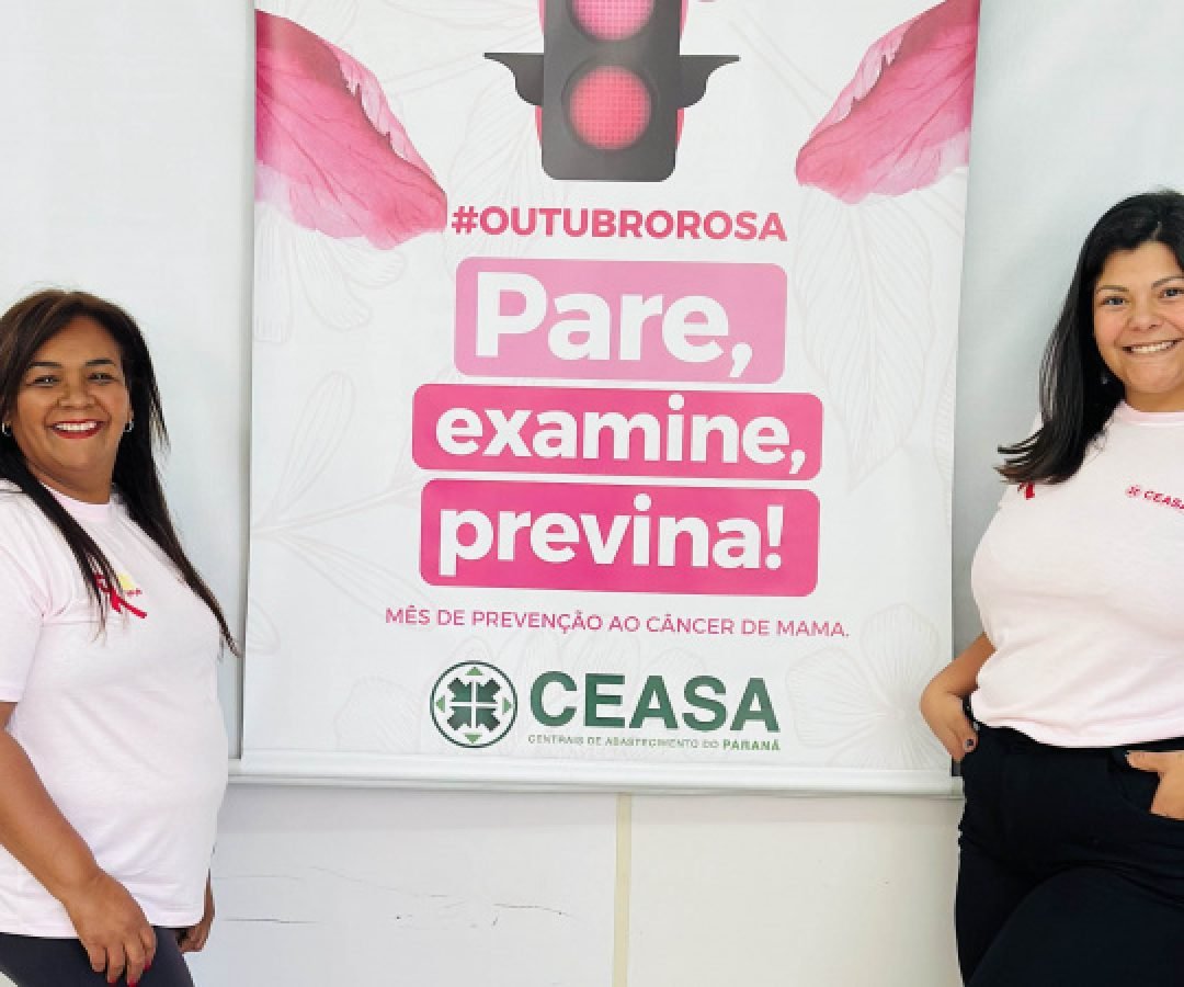 Outubro Rosa: Ceasas de Curitiba e Foz do Iguaçu ofertam serviços gratuitos para mulheres