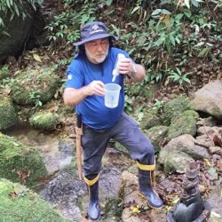 SegHidro: projeto da Sanepar coleta amostras em minas e poços no Litoral