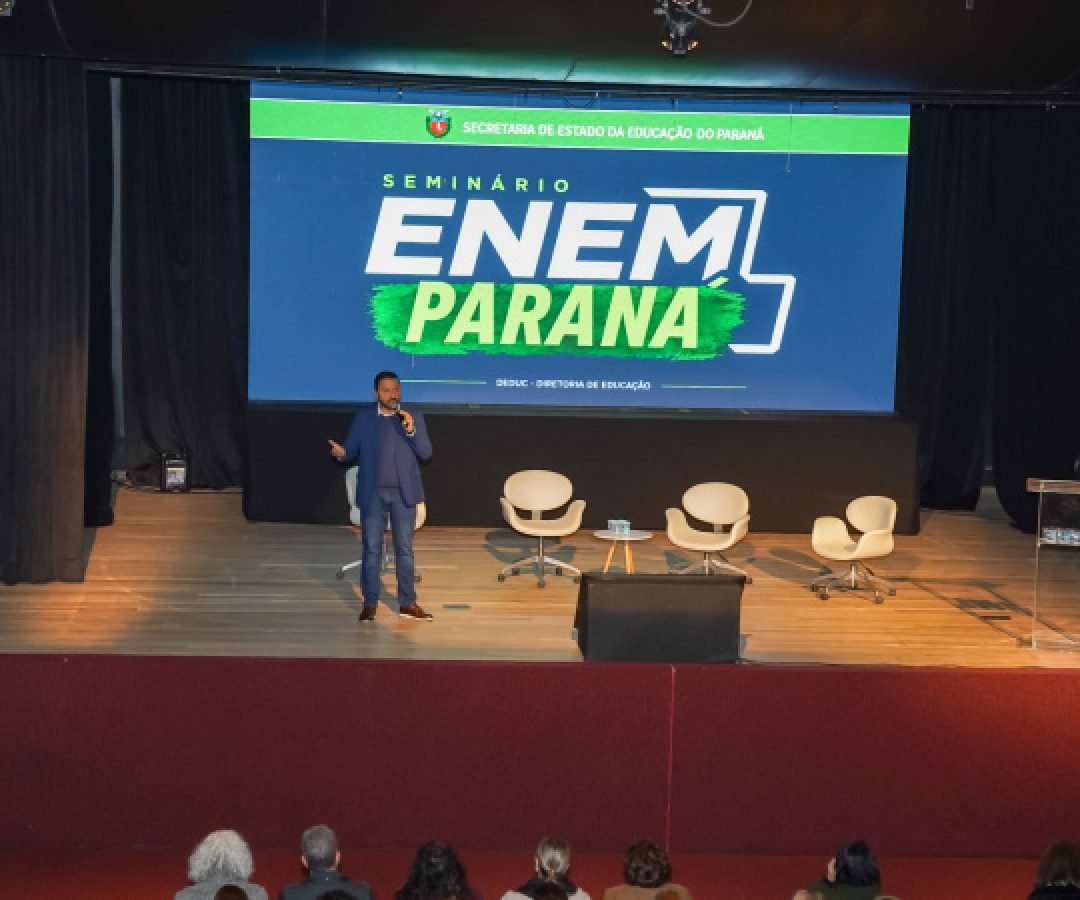 Secretaria da Educação promove seminário de formação para o Enem 2026