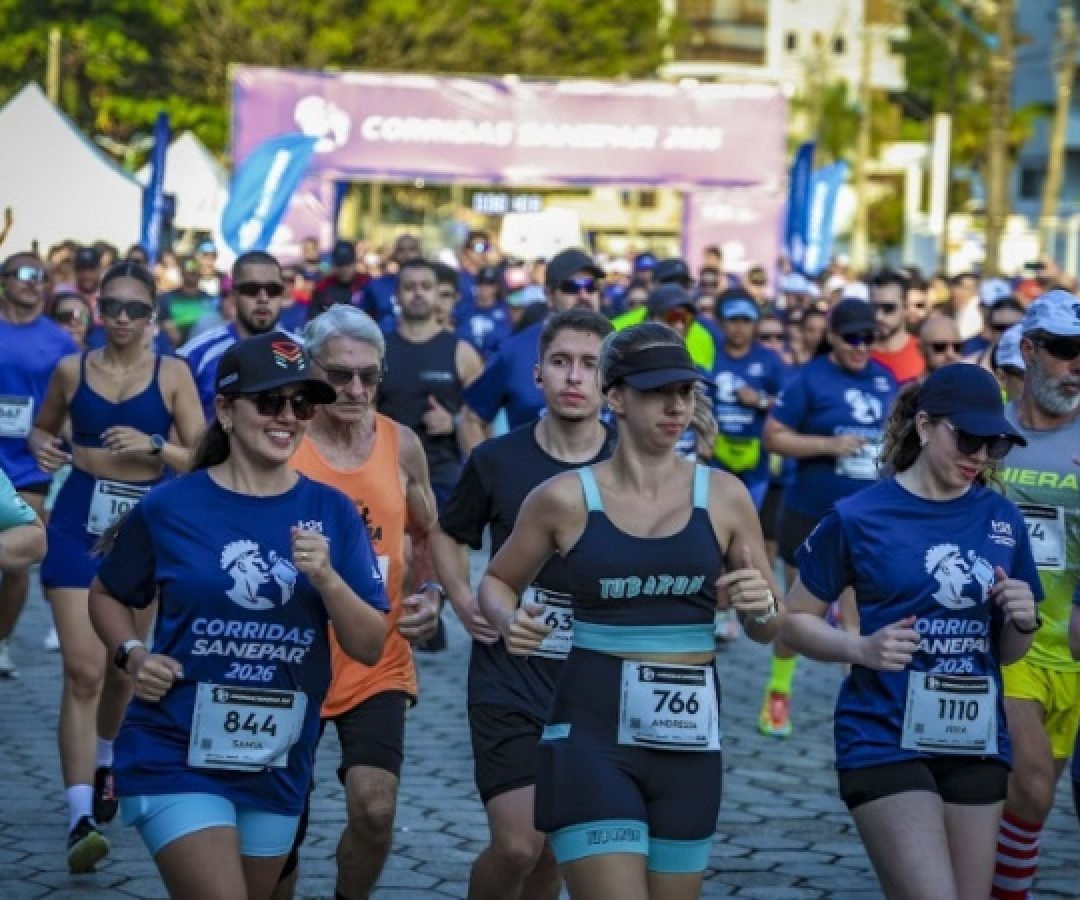 Corrida Sanepar em Matinhos reúne mais de 1.500 participantes