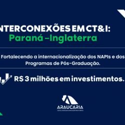 Fundação Araucária lança chamada para fortalecer cooperação entre Paraná e Inglaterra