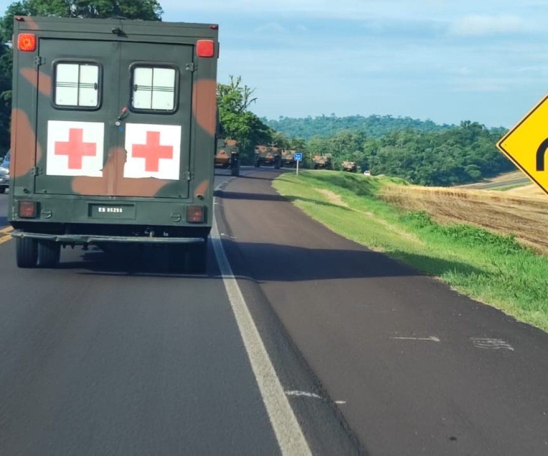 Polícia Rodoviária Apoia Exército em Operação Militar no Oeste do Paraná