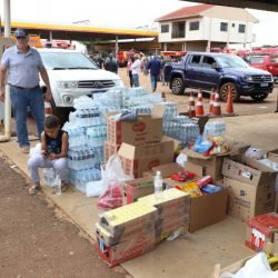 Defesa Civil já entregou 4 toneladas de alimentos em Rio Bonito do Iguaçu; cidade precisa de materiais de construção