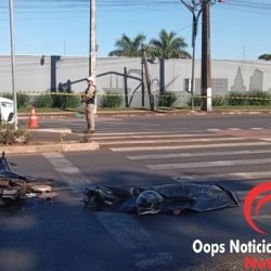 Mãe morre e filha entra em desespero após grave acidente em Foz do Iguaçu