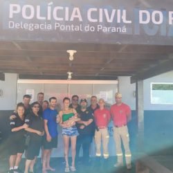 Policial civil salva bebê que estava engasgado em Pontal do Paraná
