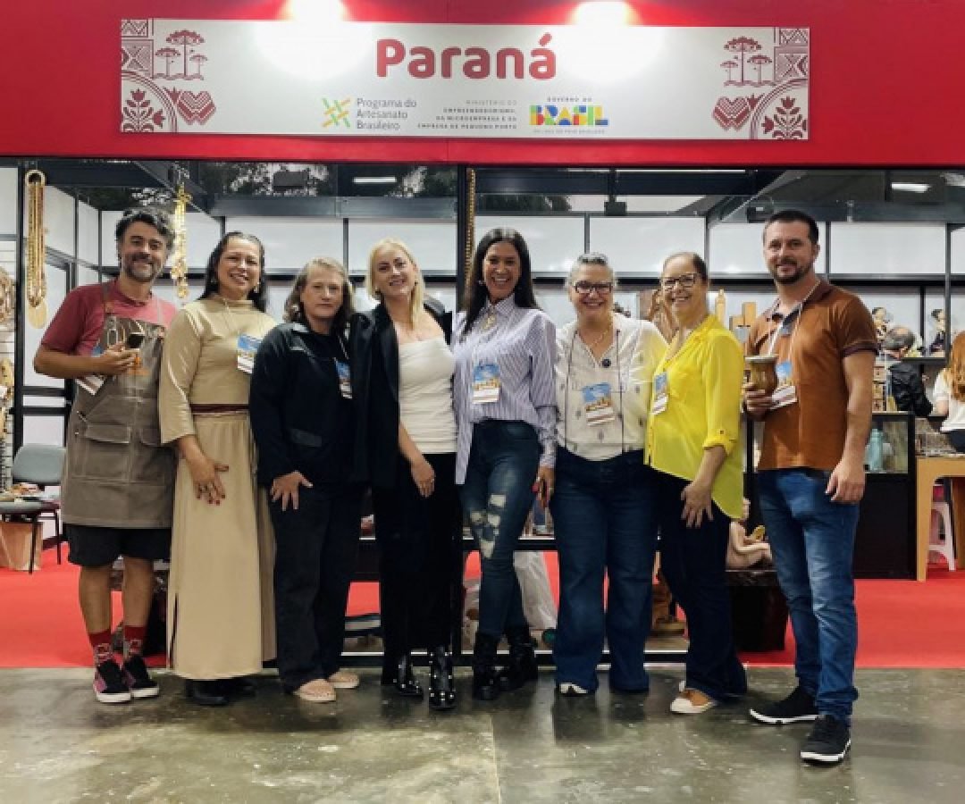 Com apoio do Estado, artesãos paranaenses participam do maior evento do setor no Brasil