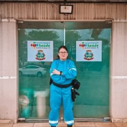 Enfermeira do CONSAMU é convocada pela Força Nacional para atuar em Rio Bonito do Iguaçu