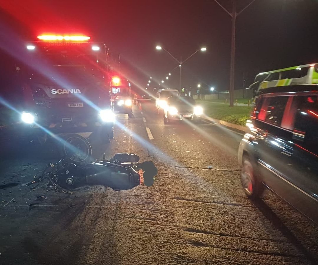 PRF atende sinistro em Londrina com condutor embriagado