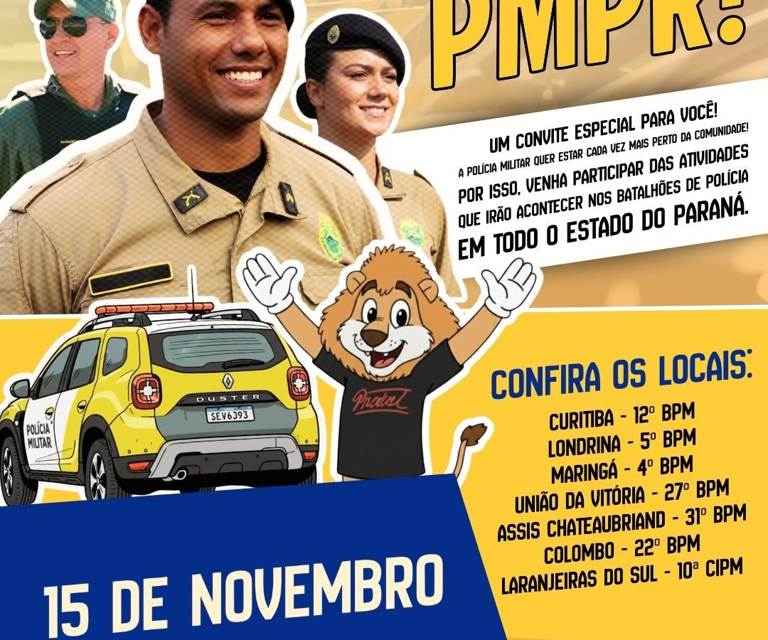 Polícia Militar realiza evento “Abertura dos Quartéis à Comunidade” em Assis Chateaubriand