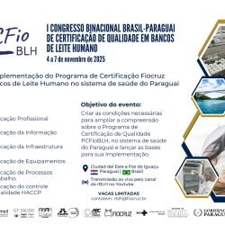 Brasil e Paraguai realizam o 1º Congresso Binacional de Certificação de Qualidade em Bancos de Leite Humano