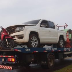 Motociclista morre atropelado por Amarok em Medianeira