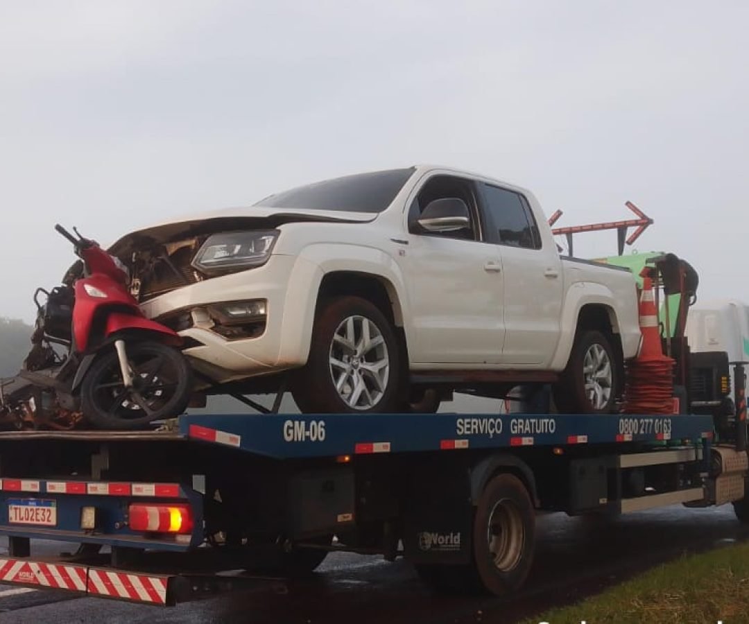 Motociclista morre atropelado por Amarok em Medianeira