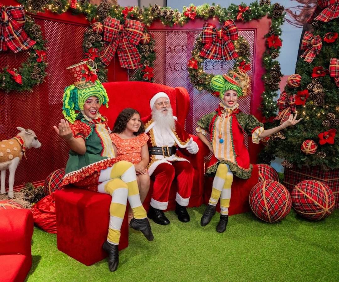 Catuaí Cascavel recebe o Papai Noel neste domingo (09) e conta programação especial de Aniversário