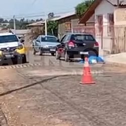 mulher e namorado são mortos a tiros em Reserva