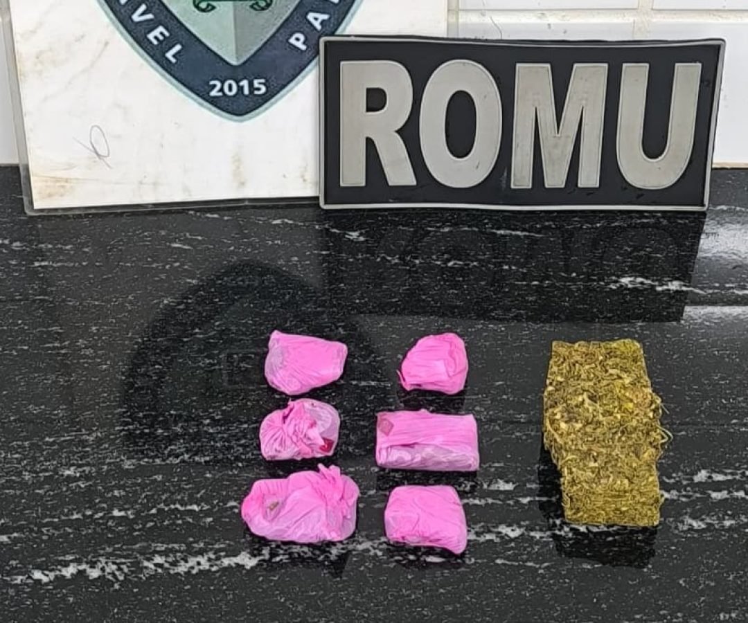 Guarda Municipal prende homem com cerca de 100 gramas de maconha no Terminal Leste, em Cascavel