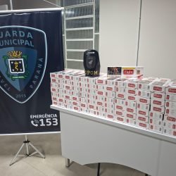 Homem é flagrado com malas de cigarros contrabandeados na Rodoviária de Cascavel