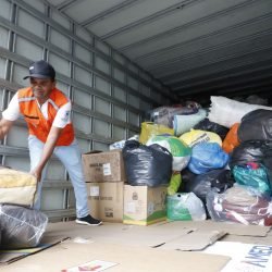 Cascavel já arrecadou quase 80 toneladas em doações para famílias atingidas pelo tornado em Rio Bonito