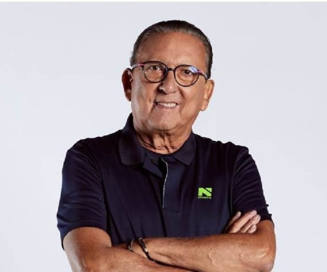 Galvão Bueno é internado e neta atualiza estado de saúde do narrador