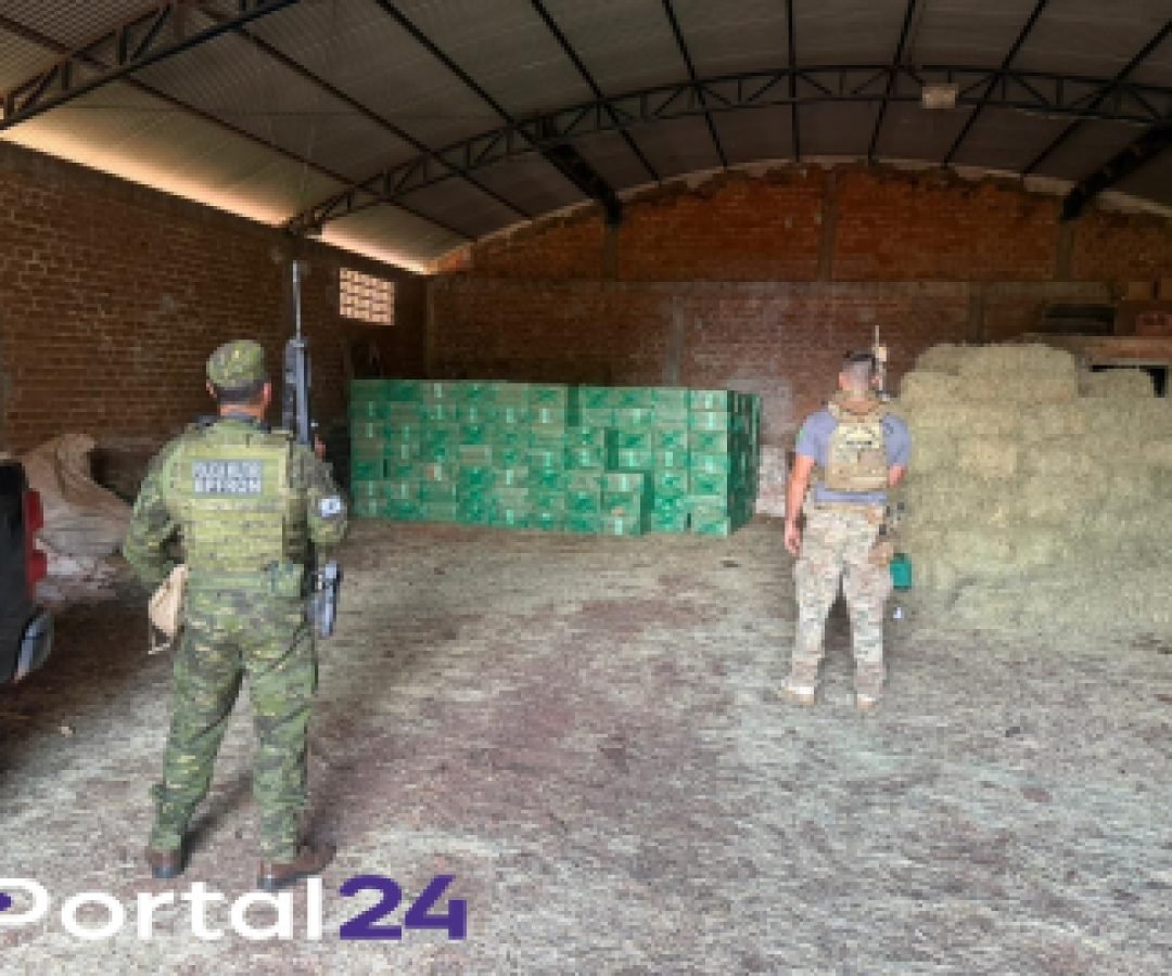 Ação conjunta apreende 20 mil pacotes de cigarros contrabandeados no Paraná