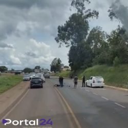 Acidente é registrado na BR-369, próximo ao distrito da Penha