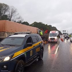 Acidente grave na BR-277 deixa jovem morto em São José dos Pinhais