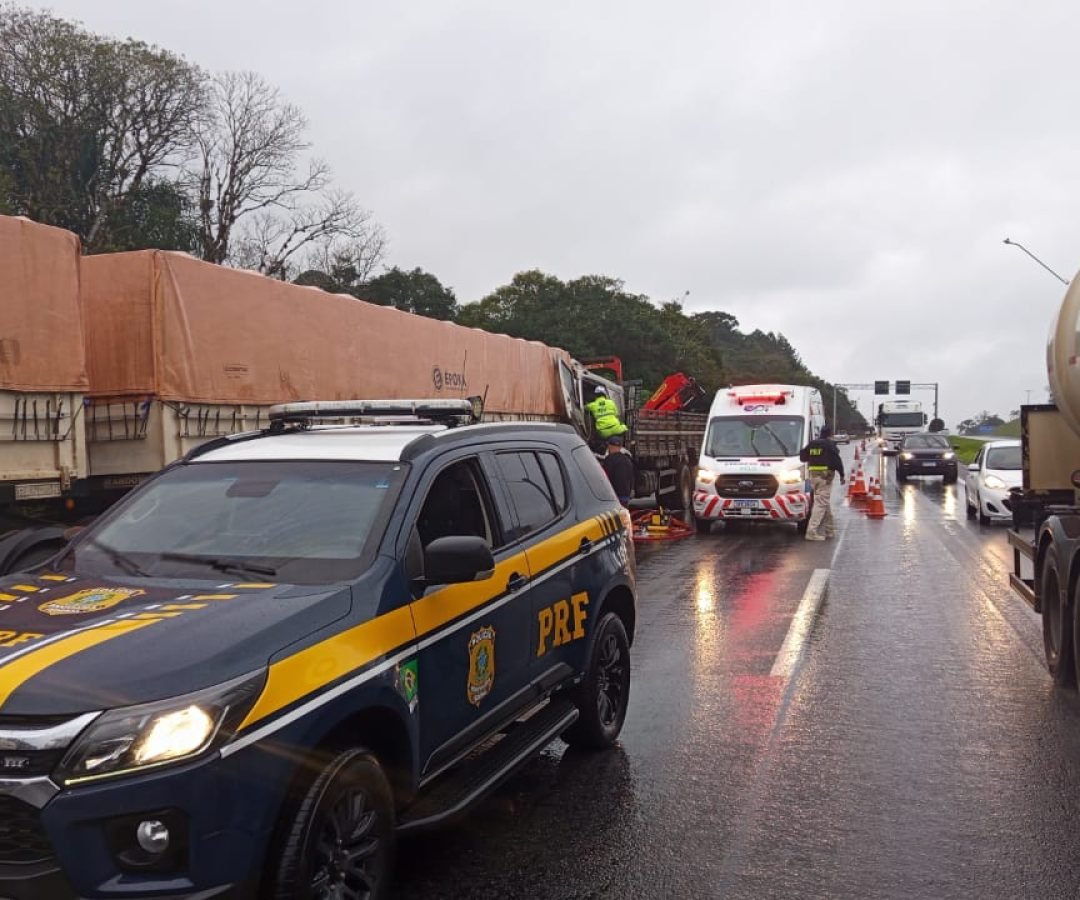 Acidente grave na BR-277 deixa jovem morto em São José dos Pinhais