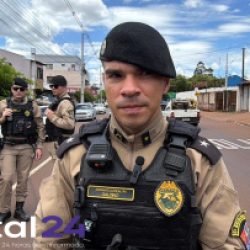 Tenente Galdino da Polícia Militar relata possível embriaguez ao volante