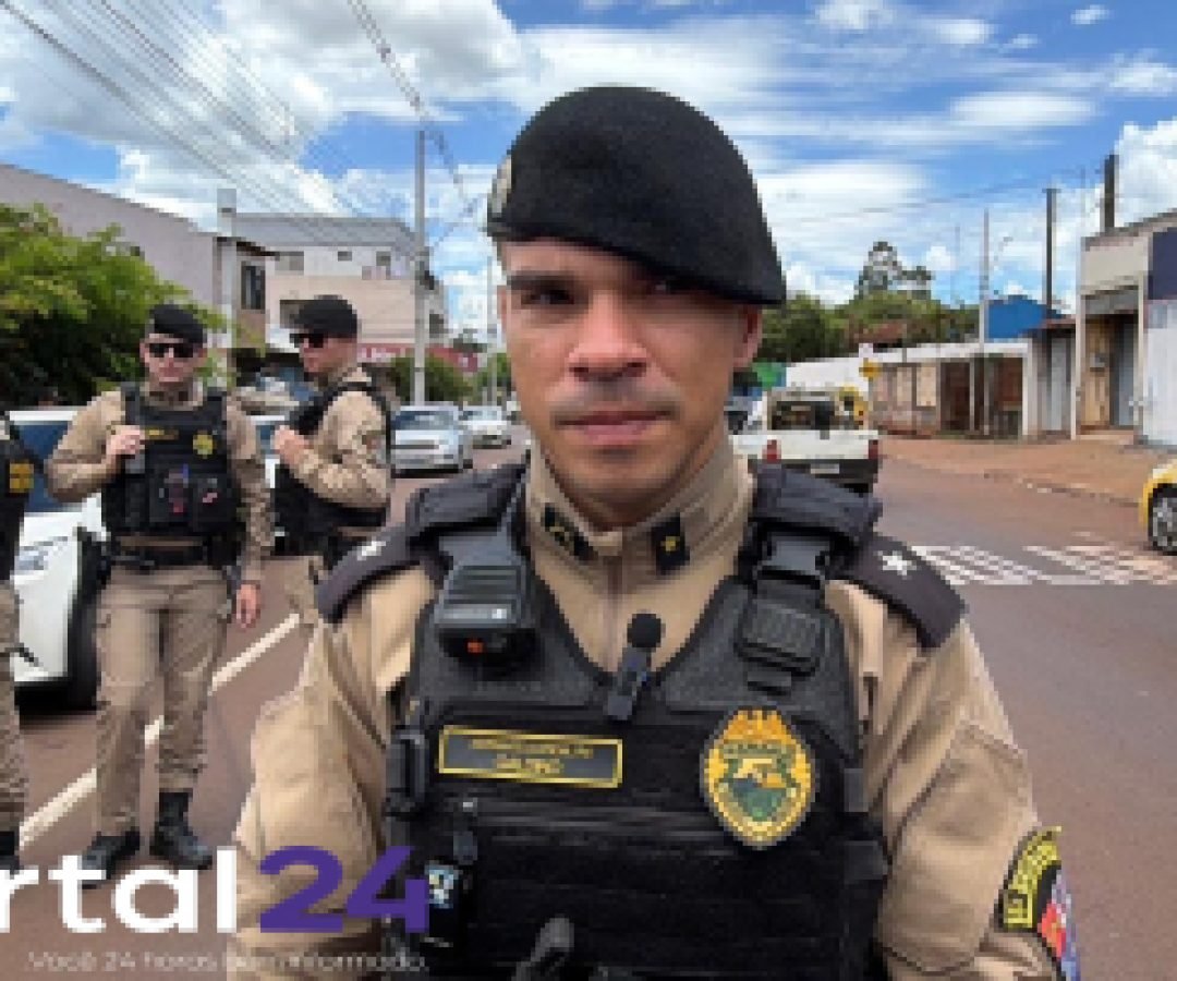 Tenente Galdino da Polícia Militar relata possível embriaguez ao volante