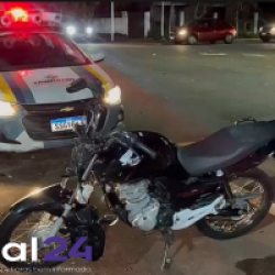 Acidente no bairro Coqueiral deixa motociclista em estado grave com risco de amputação em Cascavel