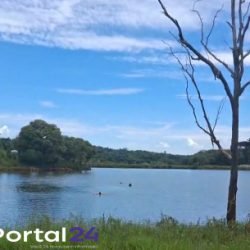 Corpo de Bombeiros realiza buscas por homem que desapareceu em represa de Apucarana