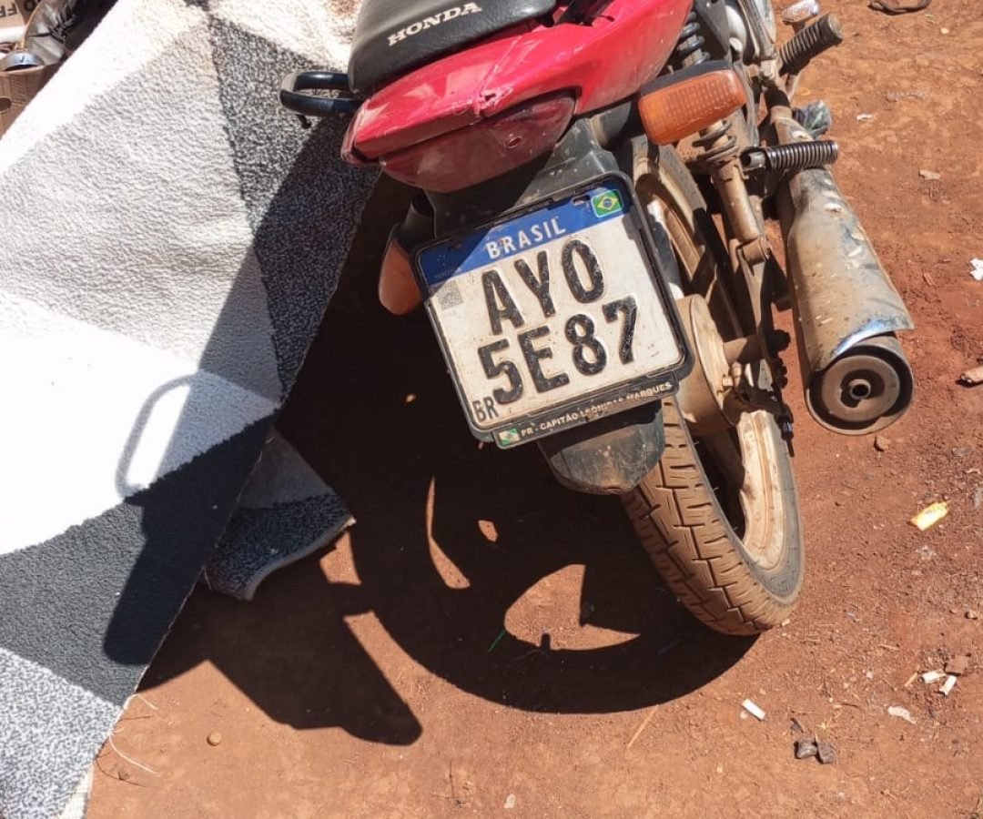 equipe norte detém homem por receptação de motocicleta furtada no cascavel velho