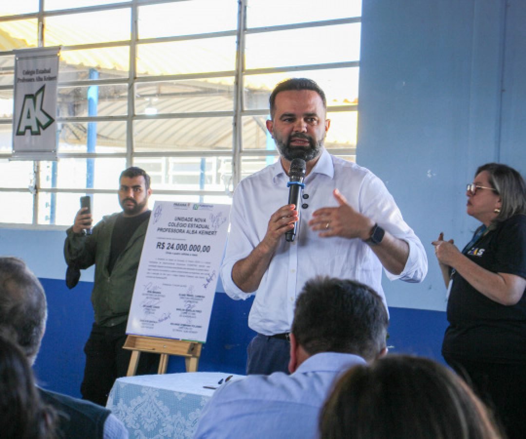Aporte de R$ 24 milhões: Estado autoriza construção de novo prédio de escola em Guarapuava