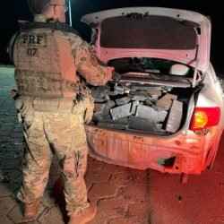 Após perseguição, menores são apreendidos com 660 kg de maconha no Oeste