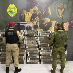 Apreensão de 1 tonelada de maconha mobiliza forças policiais na PR-323